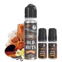 MoonShiners Old Nuts - Authentic Blend - 40-50ml Shortfill Liquid (ink. 10/20ml Shots)MoonShiners Old Nuts - Authentic Blend - 40-50ml Shortfill Liquid (ink. 10/20ml Shots)Ultra Premium JuiceDas 50 ml Old Nuts Authentic Blend Liquid von Bootleg Series by Moonshiners bietet einen Gourmand-Geschmack mit Vanille-Nougat, Haselnuss und einem cremigen Hauch von Karamell, kombiniert mit dem Aroma von einem vollmundigen, charakterstarken Burley-Tabak. Geschmack: Burley Karamell Nougat &amp; HaselnussHersteller: MoonShinersNikotinstärke0 mg/mlGeschmack: Creme, Karamell Nuss, VanilleVerwendete Aromen : Nuss Vanille Creme KaramelFlaschengrösse60 mlMischverhältnis 50% VG - 50% PGInhaltsstoffeGlycerin E422, Künstliche Aromen, Naturidentische Aromen, Propylenglykol E1520 3mg = 50ml + 10ml Nikotinshot6mg = 40ml + 2x10ml Nikotinshot13731Moonshiners - Premium Liquids21,90 CHFsmoke-shop.ch21,90 CHF