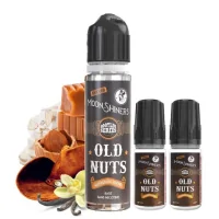 MoonShiners Old Nuts - Authentic Blend - 40-50ml Shortfill Liquid (ink. 10/20ml Shots)MoonShiners Old Nuts - Authentic Blend - 40-50ml Shortfill Liquid (ink. 10/20ml Shots)Ultra Premium JuiceDas 50 ml Old Nuts Authentic Blend Liquid von Bootleg Series by Moonshiners bietet einen Gourmand-Geschmack mit Vanille-Nougat, Haselnuss und einem cremigen Hauch von Karamell, kombiniert mit dem Aroma von einem vollmundigen, charakterstarken Burley-Tabak. Geschmack: Burley Karamell Nougat &amp; HaselnussHersteller: MoonShinersNikotinstärke0 mg/mlGeschmack: Creme, Karamell Nuss, VanilleVerwendete Aromen : Nuss Vanille Creme KaramelFlaschengrösse60 mlMischverhältnis 50% VG - 50% PGInhaltsstoffeGlycerin E422, Künstliche Aromen, Naturidentische Aromen, Propylenglykol E1520 3mg = 50ml + 10ml Nikotinshot6mg = 40ml + 2x10ml Nikotinshot16073Moonshiners - Premium Liquids21,90 CHFsmoke-shop.ch21,90 CHF
