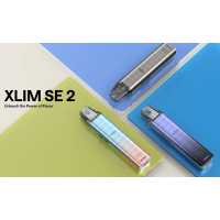 Oxva Xlim SE 2 Kit - Pod Verdampfer - 1000 mAh - USB CDer XLIM SE 2 zeichnet sich durch eine robuste Leistung von 30 W, eine verlängerte Akkulaufzeit von 1000 mAh und die universelle Kompatibilität mit XLIM-Patronen aus. Seine Voice-Broadcasting-Technologie hält Sie auf dem Laufenden, während das Gerät ein stilvolles neues Außendesign und lebendige RGB-Anzeige präsentiert, um sicherzustellen, dass Sie ein leistungsstarkes, modisches und benutzerfreundliches Dampferlebnis genießen.Mit einer leistungsstarken 30W maximalen Ausgangsleistung mit 0,4Ω Top Fill Cartridges, die Seite Wattzahl Einstellung Taste ermöglicht eine präzise Steuerung, sicherzustellen, dass Sie reiche Wolken und hervorragende X-treme Geschmack genießen.Mit einem verbesserten 1000-mAh-Akku und einer farbigen RGB-Akkuanzeige sorgt der XLIM SE 2 für eine längere Nutzungsdauer und eine übersichtliche Akkuüberwachung. Das minimalistische Design verleiht dem Gerät nicht nur einen eleganten Touch, sondern minimiert auch den Stromverbrauch und sorgt für eine lang anhaltende Leistung.13634OXVA22,90 CHFsmoke-shop.ch22,90 CHF