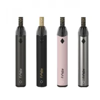 Kit Nano Stick - 500mAh - E-Feeling - Filter - E-ZigarettePerfekt für den Konsum von CBD & e-liquids, bietet dieses Kit zwei vaping Erfahrungen: Traditionell mit dem Kunststoff Drip Tip oder original mit den Baumwollfiltern.Built-in 500mAh Akku lädt mit einem magnetischen Ladegerät.Sehr einfach zu bedienen dank der automatischen Aktivierung durch Inhalation.Patrone von 2.3ml Kapazität.Built-in Spule in der Patrone (1.2Ω Ni80 und 1.0Ω Mesh).Nicht einstellbare Luftstrom bietet die perfekte enge ziehen."Donut" Ladestation gratis dazu!Lieferumfang: 1 x 500mAh E-Feeling Nano 2 Akku1 x 2.3ml Kartusche in 1.2Ω Ni802 x Baumwollfilter1 x Kunststoff-Tropfspitze1 x USB-C Magnetisches Ladegerät1 x BenutzerhandbuchEigenschaften .Eingebauter 500mah-Akku2.3ml KartuscheDichter Zug mit Drip-Tip oder FilterMesh oder Ni80 SpuleNicht einstellbarer Luftstrom14014E-Feeling - Pod System6,90 CHFsmoke-shop.ch6,90 CHF Kit Nano Stick - 500mAh - E-Feeling - Filter - E-ZigarettePerfekt für den Konsum von CBD & e-liquids, bietet dieses Kit zwei vaping Erfahrungen: Traditionell mit dem Kunststoff Drip Tip oder original mit den Baumwollfiltern.Built-in 500mAh Akku lädt mit einem magnetischen Ladegerät.Sehr einfach zu bedienen dank der automatischen Aktivierung durch Inhalation.Patrone von 2.3ml Kapazität.Built-in Spule in der Patrone (1.2Ω Ni80 und 1.0Ω Mesh).Nicht einstellbare Luftstrom bietet die perfekte enge ziehen."Donut" Ladestation gratis dazu!Lieferumfang: 1 x 500mAh E-Feeling Nano 2 Akku1 x 2.3ml Kartusche in 1.2Ω Ni802 x Baumwollfilter1 x Kunststoff-Tropfspitze1 x USB-C Magnetisches Ladegerät1 x BenutzerhandbuchEigenschaften .Eingebauter 500mah-Akku2.3ml KartuscheDichter Zug mit Drip-Tip oder FilterMesh oder Ni80 SpuleNicht einstellbarer Luftstrom14014E-Feeling - Pod System6,90 CHFsmoke-shop.ch6,90 CHF