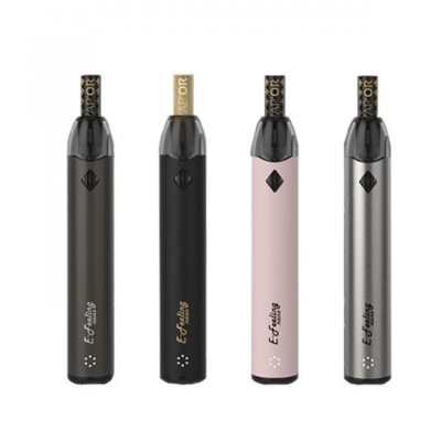 Kit Nano - 500mAh - E-Feeling - Filter - E-ZigarettePerfekt für den Konsum von CBD &amp; e-liquids, bietet dieses Kit zwei vaping Erfahrungen: Traditionell mit dem Kunststoff Drip Tip oder original mit den Baumwollfiltern.Built-in 500mAh Akku lädt mit einem magnetischen Ladegerät.Sehr einfach zu bedienen dank der automatischen Aktivierung durch Inhalation.Patrone von 2.3ml Kapazität.Built-in Spule in der Patrone (1.2Ω Ni80 und 1.0Ω Mesh).Nicht einstellbare Luftstrom bietet die perfekte enge ziehen."Donut" Ladestation gratis dazu!Lieferumfang: 1 x 500mAh E-Feeling Nano 2 Akku1 x 2.3ml Kartusche in 1.2Ω Ni802 x Baumwollfilter1 x Kunststoff-Tropfspitze1 x USB-C Magnetisches Ladegerät1 x BenutzerhandbuchEigenschaften .Eingebauter 500mah-Akku2.3ml KartuscheDichter Zug mit Drip-Tip oder FilterMesh oder Ni80 SpuleNicht einstellbarer Luftstrom14014E-Feeling - Pod System10,40 CHFsmoke-shop.ch10,40 CHF