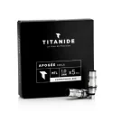 Verdampferköpfe Apogée - Titanide 5er-Pack / Coils vers. Ohm
