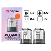 Kartuschen Fluffi 3.5 ml - Aspire - 2 Pods - vers. OhmKartusche für Fluffi Pod.3.5ml Kapazität und Frontbefüllung.Erhältlich in Widerständen von 0,6 Ohm.Verkauft in einer Packung von 2 Stück.PCTG-Tank 3,5 ml.Seitliche Befüllung.Integrierter Mesh-Coil (0.6 Ohm und 1.0 Ohm)Kompatibel mit dem Fluffi-Pod.Kompatibel mit drip tip 51016086Aspire6,80&nbsp;CHFsmoke-shop.ch6,80&nbsp;CHF