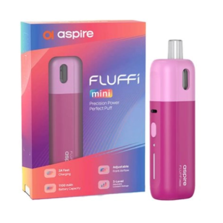 Starter Set Pod Fluffi Mini - 3.5 ml 1100 mAh - Aspire - vers. Farben