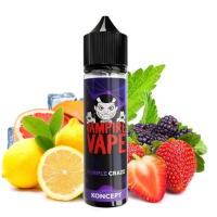 50 ml Purple Craze von Vampire Vape - Koncept XIX - ShortfillLieferumfang: 50 ml Purple Craze von Vampire Vape - Koncept XIX - ShortfillVampire Vape Purple Craze Ice ist eine erfrischende Mischung aus süßen, saftigen Fruchtmischungen mit extra eisigem Menthol. Eine Mischung aus zwei von Vampire Vapes kultigsten Mischungen - Pinkman und Heisenberg, ist dies ein Geschmack für Frucht- und Menthol-Liebhaber gleichermaßen.Specifications:Flavour type: fruchtVG/PG ratio: 70/30,Packaging: PE bottle with childproof lock and dropper, 6589Vampire Vape16,90 CHFsmoke-shop.ch16,90 CHF