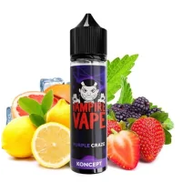 50 ml Purple Craze von Vampire Vape - Koncept XIX - ShortfillLieferumfang: 50 ml Purple Craze von Vampire Vape - Koncept XIX - ShortfillVampire Vape Purple Craze Ice ist eine erfrischende Mischung aus süßen, saftigen Fruchtmischungen mit extra eisigem Menthol. Eine Mischung aus zwei von Vampire Vapes kultigsten Mischungen - Pinkman und Heisenberg, ist dies ein Geschmack für Frucht- und Menthol-Liebhaber gleichermaßen.Specifications:Flavour type: fruchtVG/PG ratio: 70/30,Packaging: PE bottle with childproof lock and dropper, 16084Vampire Vape16,90 CHFsmoke-shop.ch16,90 CHF