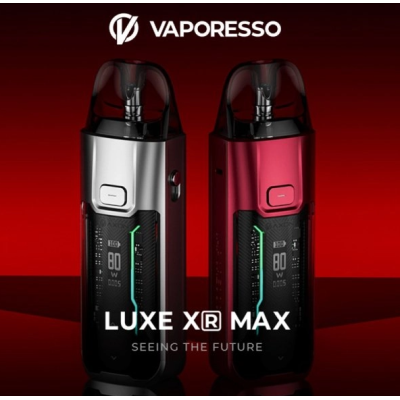 Vaporesso Luxe XR MAX - 2800 mAh - USB C - 80 Watt Podset- vers. FarbenEinfach der perfekte Begleiter für die Hosentasche!Produktdetails:Akku: 2800 mAhInhalt Pod: 5 mlMasse: 106.5 x 32.1 x 26mmDisplay: 0.54 Zoll OLEDMax. Leistung: 80 WattLadestrom: DC 5V/2AAnschluss: USB-Typ-CAirflow: einstellbarLieferumfang:1x Vaporesso Luxe XR Max in ausgewählter Farbe2x Vaporesso XR Pods (1x DTL, 1x RTL)1x Vaporesso GTX Coil 0.2 Ohm1x Vaporesso GTX Coil 0.4 Ohm1x USB-C-Kabel1x Anleitung14251Vaporesso38,00 CHFsmoke-shop.ch38,00 CHF