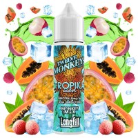 Twelve Monkeys Tropica Iced - 0mg 10ml Longfill (DIY)Twelve Monkeys Tropica Iced - 0mg 10ml Longfill (DIY)Exotischer Geschmack von fruchtiger Litschi, sonnenverwöhnter Papaya und säuerlicher Passionsfrucht mit einem Schuss Frische! Twelve Monkeys kommt als 10ml für 60 Longfill mit 0mg Nikotin. In der Flasche ist Platz für die Zugabe von Nikotin.30PG/70VGLongfill Aroma in Mischflasche zur Herstellung von E-LiquidMarke: Twelve Monkeys Vapor Co.Geschmacksprofil: Wassermelone, Ananas, Banane, fruchtig, exotisch, aromatisch, süß, leicht säuerlichInhalt: 10 ml (in 60 ml Liquidflasche)Dosierungsempfehlung: ca. 16.66 % (durch Mischflasche vorgegeben)empfohlene Reifezeit: kann direkt nach dem Mischen gedampft werden, die Geschmacksintensität verstärkt sich zusätzlich nach ein paar Tagen des ReifensInhaltsstoffe: Propylenglycol (PG) E1520 (PH.EUR.), natürliche und naturidentische AromastoffeLieferung in einer bruchsicheren Flasche mit kindersicherer Verschlusskappe, versiegelt und mit gesetzlich vorgeschriebener Steuerbanderole versehen.Deckel mit Drehverschluss und Innendeckel mit feiner TropfspitzeHergestellt in Kanada16104Twelve Monkey12,50 CHFsmoke-shop.ch12,50 CHF