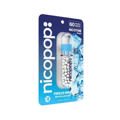 Nicopop - Freeze Mint Pearls - 8 mg - 60 Perlen - vers. GeschmacksrichtungenMit den Tropical Pearls von Nicopop erwarten dich exotische Geschmacksexplosionen. Die Mischung aus sonnengereiften Orangen und leidenschaftlicher Passionsfrucht bietet dir ein intensives Aroma. Jede der 60 Perlen enthält 8 mg/g Nikotin für ein ausgewogenes Erlebnis.Praktisch: Ideal für unterwegsUnauffällig: Geniesse diskret ohne Dampf oder RauchHygienisch: Saubere Anwendung, einfach zum TeilenDossierung: Geniesse volle Kontrolle über deine NikotinzufuhrDie Pearls werden in Luxemburg hergestellt und versprechen höchste Qualität. Technische Details:Inhalt: 60 PerlenGeschmack: Orange, PassionsfruchtNikotinkonzentration: 8 mg/g  Lieferumfang:1x Nicopop - Tropical Pearls 60stk.Erlebe das unvergleichliche Tropical Pearls Erlebnis – bequem online kaufen und sofort geniessen!16110Enfer - Frankreich12,90 CHFsmoke-shop.ch12,90 CHF