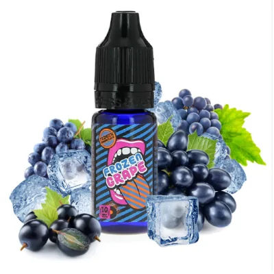10 ml Frozen Grape - Big Mouth - Aroma DIY10 ml Frozen Grape - Big Mouth - Aroma DIYDas frische und fruchtige Frozen Grape Konzentrat von Big Mouth wird in Litauen hergestellt und verwendet die frischen Aromen von Trauben und Minze.Dieses Konzentrat ist in einer 10ml PET-Flasche verpackt. Es besteht aus Lebensmittelaromen und Propylenglykol und muss aus 50 Tropfen pro 10 ml (also 10%) in einer 50PG/50VG-Basis gemischt werden, um E-Liquid für elektronische Zigaretten (DIY) herzustellen.Die empfohlene Ziehzeit beträgt etwa eine Woche an einem dunklen und trockenen Ort.Die Flasche hat eine kindersichere Kappe und eine Tropferspitze für eine leere 30ml Flasche, die leicht Ihre Mischung machen kann.Aroma nicht Pur dampfenMischverhältnis ca. 15% 12549Big Mouth Aromen4,80 CHFsmoke-shop.ch4,80 CHF 10 ml Frozen Grape - Big Mouth - Aroma DIY10 ml Frozen Grape - Big Mouth - Aroma DIYDas frische und fruchtige Frozen Grape Konzentrat von Big Mouth wird in Litauen hergestellt und verwendet die frischen Aromen von Trauben und Minze.Dieses Konzentrat ist in einer 10ml PET-Flasche verpackt. Es besteht aus Lebensmittelaromen und Propylenglykol und muss aus 50 Tropfen pro 10 ml (also 10%) in einer 50PG/50VG-Basis gemischt werden, um E-Liquid für elektronische Zigaretten (DIY) herzustellen.Die empfohlene Ziehzeit beträgt etwa eine Woche an einem dunklen und trockenen Ort.Die Flasche hat eine kindersichere Kappe und eine Tropferspitze für eine leere 30ml Flasche, die leicht Ihre Mischung machen kann.Aroma nicht Pur dampfenMischverhältnis ca. 15% 12549Big Mouth Aromen4,80 CHFsmoke-shop.ch4,80 CHF