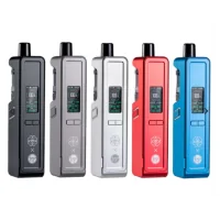 dotAMP Pod Kit von DotMod - 2000 mAh - USB C - TFTDas DotMod X BP Mods DotAMP AIO Kit ist perfekt für Dampfer, die ein hochwertiges, vielseitiges und stilvolles Gerät suchen. Seine reichhaltigen Funktionen, die Anpassungsfähigkeit und die robuste Konstruktion machen es zu einer Top-Wahl für Anfänger und erfahrene Nutzer. Mit fortschrittlichen Sicherheitsvorkehrungen und hervorragender Leistung bietet es ein zuverlässiges und angenehmes Dampferlebnis.2000mAh interne Batterie: Bietet lang anhaltende Energie für ausgedehnte Vaping-Sessions.0,96“ TFT-Farbbildschirm: Zeigt die wichtigsten Daten an und ermöglicht die individuelle Einstellung von Bildschirmhelligkeit und RGB-Lichtfarben.80W Maximale Leistung: In Stufen einstellbar, unterstützt eine breite Palette von Verdampfungsstilen.Schnelles 5V/2A Typ-C Aufladen: Minimiert Ausfallzeiten durch Schnellladefunktionen.Mehrere anpassbare Modi: Power-, Bypass-, Auto-, Curve- und Boost-Modi für ein maßgeschneidertes Erlebnis.DotAIO V3 Tank: Vollständig kompatibel mit der DotCoil-Serie (0,15-0,9 Ohm) für vielseitige Spulenoptionen.Aluminium Konstruktion: Langlebig und stilvoll, erhältlich in Schwarz, Rot, Blau, Gunmetal und Silber.Fortschrittliche Sicherheitsvorkehrungen: Kurzschluss-, Überladungs-, Ausgangsüberstrom-, Niedrigbatterie- und Übertemperatur-Schutz.Die Einbeziehung der DotAIO V3 Tank ermöglicht die volle Kompatibilität mit der DotCoil Serie, bietet Spule Optionen von 0,15 Ohm bis 0,9 Ohm mit der Aufnahme von 2 x 0,3 Ohm Dotcoils. Diese Flexibilität sorgt für ein befriedigendes Dampferlebnis mit verschiedenen e-Flüssigkeit Kompatibilität, ob Sie direkte Lunge (DL) oder Mund-zu-Lunge (MTL) Stile bevorzugen.16125Dotmod64,40 CHFsmoke-shop.ch64,40 CHF