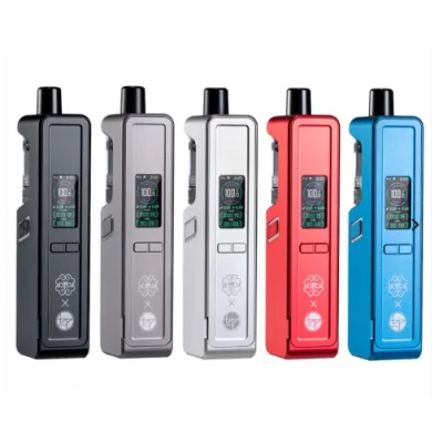dotAMP Pod Kit von DotMod - 2000 mAh - USB C - TFTDas DotMod X BP Mods DotAMP AIO Kit ist perfekt für Dampfer, die ein hochwertiges, vielseitiges und stilvolles Gerät suchen. Seine reichhaltigen Funktionen, die Anpassungsfähigkeit und die robuste Konstruktion machen es zu einer Top-Wahl für Anfänger und erfahrene Nutzer. Mit fortschrittlichen Sicherheitsvorkehrungen und hervorragender Leistung bietet es ein zuverlässiges und angenehmes Dampferlebnis.2000mAh interne Batterie: Bietet lang anhaltende Energie für ausgedehnte Vaping-Sessions.0,96“ TFT-Farbbildschirm: Zeigt die wichtigsten Daten an und ermöglicht die individuelle Einstellung von Bildschirmhelligkeit und RGB-Lichtfarben.80W Maximale Leistung: In Stufen einstellbar, unterstützt eine breite Palette von Verdampfungsstilen.Schnelles 5V/2A Typ-C Aufladen: Minimiert Ausfallzeiten durch Schnellladefunktionen.Mehrere anpassbare Modi: Power-, Bypass-, Auto-, Curve- und Boost-Modi für ein maßgeschneidertes Erlebnis.DotAIO V3 Tank: Vollständig kompatibel mit der DotCoil-Serie (0,15-0,9 Ohm) für vielseitige Spulenoptionen.Aluminium Konstruktion: Langlebig und stilvoll, erhältlich in Schwarz, Rot, Blau, Gunmetal und Silber.Fortschrittliche Sicherheitsvorkehrungen: Kurzschluss-, Überladungs-, Ausgangsüberstrom-, Niedrigbatterie- und Übertemperatur-Schutz.Die Einbeziehung der DotAIO V3 Tank ermöglicht die volle Kompatibilität mit der DotCoil Serie, bietet Spule Optionen von 0,15 Ohm bis 0,9 Ohm mit der Aufnahme von 2 x 0,3 Ohm Dotcoils. Diese Flexibilität sorgt für ein befriedigendes Dampferlebnis mit verschiedenen e-Flüssigkeit Kompatibilität, ob Sie direkte Lunge (DL) oder Mund-zu-Lunge (MTL) Stile bevorzugen.16125Dotmod92,00&nbsp;CHFsmoke-shop.ch92,00&nbsp;CHF