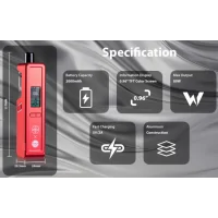 dotAMP Pod Kit von DotMod - 2000 mAh - USB C - TFTDas DotMod X BP Mods DotAMP AIO Kit ist perfekt für Dampfer, die ein hochwertiges, vielseitiges und stilvolles Gerät suchen. Seine reichhaltigen Funktionen, die Anpassungsfähigkeit und die robuste Konstruktion machen es zu einer Top-Wahl für Anfänger und erfahrene Nutzer. Mit fortschrittlichen Sicherheitsvorkehrungen und hervorragender Leistung bietet es ein zuverlässiges und angenehmes Dampferlebnis.2000mAh interne Batterie: Bietet lang anhaltende Energie für ausgedehnte Vaping-Sessions.0,96“ TFT-Farbbildschirm: Zeigt die wichtigsten Daten an und ermöglicht die individuelle Einstellung von Bildschirmhelligkeit und RGB-Lichtfarben.80W Maximale Leistung: In Stufen einstellbar, unterstützt eine breite Palette von Verdampfungsstilen.Schnelles 5V/2A Typ-C Aufladen: Minimiert Ausfallzeiten durch Schnellladefunktionen.Mehrere anpassbare Modi: Power-, Bypass-, Auto-, Curve- und Boost-Modi für ein maßgeschneidertes Erlebnis.DotAIO V3 Tank: Vollständig kompatibel mit der DotCoil-Serie (0,15-0,9 Ohm) für vielseitige Spulenoptionen.Aluminium Konstruktion: Langlebig und stilvoll, erhältlich in Schwarz, Rot, Blau, Gunmetal und Silber.Fortschrittliche Sicherheitsvorkehrungen: Kurzschluss-, Überladungs-, Ausgangsüberstrom-, Niedrigbatterie- und Übertemperatur-Schutz.Die Einbeziehung der DotAIO V3 Tank ermöglicht die volle Kompatibilität mit der DotCoil Serie, bietet Spule Optionen von 0,15 Ohm bis 0,9 Ohm mit der Aufnahme von 2 x 0,3 Ohm Dotcoils. Diese Flexibilität sorgt für ein befriedigendes Dampferlebnis mit verschiedenen e-Flüssigkeit Kompatibilität, ob Sie direkte Lunge (DL) oder Mund-zu-Lunge (MTL) Stile bevorzugen.16125Dotmod92,00&nbsp;CHFsmoke-shop.ch92,00&nbsp;CHF