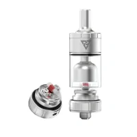 Trinity MTL RTA 19mm - Ambition Mods (Selbstwickelverdampfer)Ambition Mods hat hier einen Selbstwickelverdampfer geschaffen, der alle Liebhaber des indirekten MTL-dampfens begeistern wird.Die Single Coil-Platte ermöglicht einfache Montagen.2ml Fassungsvermögen und Befüllung von oben durch Abschrauben des Top Caps.Die kuppelförmige Zerstäuberkammer maximiert die Geschmackswiedergabe.Airflow einstellbar über 4 austauschbare Pins, die unter den Coil geschoben werden (0,8, 1,0, 1,2 und 1,4 mm), sowie einen Airflow-Kontrollring.19mm Durchmesser.Drip Tip aus SS316 oder POM (ebenfalls im Lieferumfang enthalten).16164Ambition Mods58,00&nbsp;CHFsmoke-shop.ch58,00&nbsp;CHF