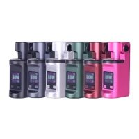 Parsons SBS DNA80C - Vaperz Cloud - Evolv DNA80C - 26mm vers. FarbenDer Mod Parsons DNA80C, das neueste Ergebnis der Zusammenarbeit zwischen Vaping Bogan und Vaperz Cloud, ist ein Leistungskonzentrat im SbS-Format (side by side).Außergewöhnliches Design, sehr kompaktes Format und hervorragende Ergonomie.Funktioniert mit einem 18650-Akku (nicht enthalten).Leistung bis zu 80 Watt einstellbar.Neuer Evolv DNA80C-Chipsatz, der mit dem eScribe-Tool vollständig anpassbar ist.Aus dem Vollen geschliffene Aluminiumkonstruktion.Akzeptiert Verdampfer mit einem Durchmesser von bis zu 26 mm.Lieferumfang (ohne Verdampfer - Bild dient zur Illustration)1 x Parsons DNA80C Mod1 x Bedienungsanleitung Eigenschaften Einfacher 18650-AkkuMaterial: AluminiumMax. Leistung 80WChipsatz: Evolv DNA80CKompatibel mit Zerstäubern von max. 26mmØ16155Vaperz Cloud104,90 CHFsmoke-shop.ch104,90 CHF