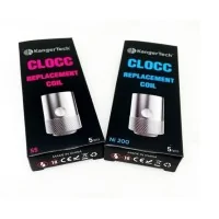 5x CLOCC - 0.15 ohm NI200 Verdampferköpfe von Kanger Lieferumfang: 5x Kanger CLOCC Coils von Kanger5er Packung CLOCC Replacement Coil / Verdampferköpfe1.o Ohm / 0.5 ohm oder 0.15 NI200 Coils (TC Modus)EVOD ProEVOD Pro V2CLTank von KangerKanger Cupti 2151Kangertech3,60 CHFsmoke-shop.ch3,60 CHF