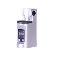 Parsons SBS DNA80C - Vaperz Cloud - Evolv DNA80C - 26mm vers. FarbenDer Mod Parsons DNA80C, das neueste Ergebnis der Zusammenarbeit zwischen Vaping Bogan und Vaperz Cloud, ist ein Leistungskonzentrat im SbS-Format (side by side).Außergewöhnliches Design, sehr kompaktes Format und hervorragende Ergonomie.Funktioniert mit einem 18650-Akku (nicht enthalten).Leistung bis zu 80 Watt einstellbar.Neuer Evolv DNA80C-Chipsatz, der mit dem eScribe-Tool vollständig anpassbar ist.Aus dem Vollen geschliffene Aluminiumkonstruktion.Akzeptiert Verdampfer mit einem Durchmesser von bis zu 26 mm.Lieferumfang (ohne Verdampfer - Bild dient zur Illustration)1 x Parsons DNA80C Mod1 x Bedienungsanleitung Eigenschaften Einfacher 18650-AkkuMaterial: AluminiumMax. Leistung 80WChipsatz: Evolv DNA80CKompatibel mit Zerstäubern von max. 26mmØ16155Vaperz Cloud149,90 CHFsmoke-shop.ch149,90 CHF