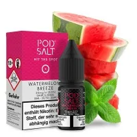 Pod Salt Fusion - Watermelon Breeze - Nic Salt 10ml - vers. NikotinstärkenErfreuen Sie Ihre Geschmacksnerven mit einem fruchtigen Nexus aus frischer Wassermelonen. Duftend und süß mit ein wenig Menthol- Geschmacksprofil: Wassermelone, Menthol- Inhalt: 10ml- Nikotinstärke: 5mg / 11mg / 20mg- Mischungsverhältnis: 50VG/50PGFür das beste Pod Salt-Erlebnis empfehlen wir den MTL-Stil und jedes Gerät mit niedriger Wattzahl (10-20 Watt), mittlerem bis engem Zug und einem Widerstand von 0,8-1,2 Ohm.Pod Salt Fusion - Watermelon Breeze - Nic Salt 10ml - 20mgMit einem Nikotingehalt von 20mg/ml ist wenig Dampf erforderlich um den Nikotinbedarf zu befriedigen. Das Nikotinsalz ermöglicht einen viel sanfteren Throat Hit als regulär. Diese Kombination ist optimal für Podsystem und MTL-Verdampfer!Pod Salt repliziert die in Tabakblättern natürlich vorkommenden Nikotinsalze, um ein perfekt glattes Erlebnis mit minimaler Rachenreizung zu erzielen. Mit Nikotinsalzen wird das Nikotin schneller absorbiert und bleibt länger erhalten, um ein höheres Mass an Zufriedenheit zu erzielen als mit herkömmlichen Nikotin-E-Flüssigkeiten.Diese Kombination von Faktoren hilft mehr Rauchern beim Übergang vom Tabakkonsum, und auch viele derzeitige Vaper stellen den Wechsel ein. Stealth-Vaping war noch nie einfacher oder befriedigender.Inhalt:&nbsp;10 mlNikotingehalt: 11/20 mg auswählbarMischverhältnis:&nbsp;50% PG / 50% VGInhaltstoffe:&nbsp;Propylenglykol, pflanzliches Glyzerin, Aromen, Nikotin16173Pod Salt - Nikotinsaltz6,90&nbsp;CHFsmoke-shop.ch6,90&nbsp;CHF