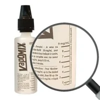 Leere Flasche - 30 ml mit Nikotin - Skalierung - Vapomix