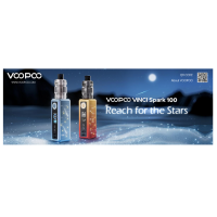 Box Vinci Spark 100 - Voopoo - USB C - TFT 0.96 5-100 Watt Box mod vers. FarbenDie in der Welt der Pods sehr bekannte Vinci-Reihe tritt mit dem Mod Spark 100 mit einem Paukenschlag in die Welt der Boxen ein.Funktioniert mit einem 18650-Akku (nicht enthalten).Leistung von 5 bis 100 Watt einstellbar.Klares und gut lesbares 0,96“ TFT-Farbdisplay.Robuste Konstruktion durch Aluminiumlegierung und Edelstahl.Erstaunliche Lichteffekte.Auswechselbare magnetische Akkuplatte.16213Voopoo39,90 CHFsmoke-shop.ch39,90 CHF
