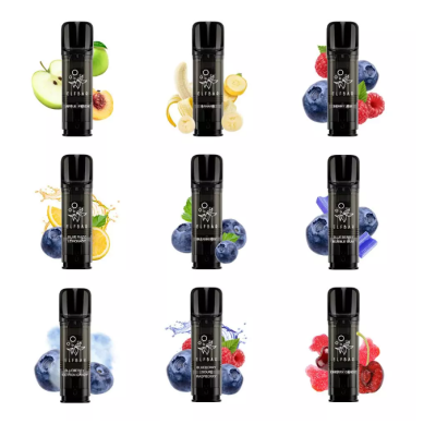 Elfa PRO - Cola - Nachfüll - Kartuschen von Elf Bar (2 Pods) ohne Nikotin (0mg)Der ELFA Pro Prefilled Pods ist ein wiederaufladbarer Einweg-Vape von Elf Bar. Er verwendet vorgefüllte Pods, die ausgetauscht werden können, sobald sie leer sind. Es gibt 8 Farben zur Auswahl, wobei jede mit einem anderen Geschmacks-Pod kommt. Die ELFA Pro Pods werden in 2er-Packungen geliefert. 8 Geschmacksrichtungen stehen zur Auswahl, aber wenn der erste Pod aufgebraucht ist, gibt es 33 Geschmacksrichtungen, die separat gekauft werden können.Verschiedene Geschmacksrichtungenohne Nikotindie Elfa Pro Pods V2 passen auch auf den Elfa Stick V1 und umgekehrt16214Elf Bar - Disposable Pods6,90 CHFsmoke-shop.ch6,90 CHF Elfa PRO - Cola - Nachfüll - Kartuschen von Elf Bar (2 Pods) ohne Nikotin (0mg)Der ELFA Pro Prefilled Pods ist ein wiederaufladbarer Einweg-Vape von Elf Bar. Er verwendet vorgefüllte Pods, die ausgetauscht werden können, sobald sie leer sind. Es gibt 8 Farben zur Auswahl, wobei jede mit einem anderen Geschmacks-Pod kommt. Die ELFA Pro Pods werden in 2er-Packungen geliefert. 8 Geschmacksrichtungen stehen zur Auswahl, aber wenn der erste Pod aufgebraucht ist, gibt es 33 Geschmacksrichtungen, die separat gekauft werden können.Verschiedene Geschmacksrichtungenohne Nikotindie Elfa Pro Pods V2 passen auch auf den Elfa Stick V1 und umgekehrt16214Elf Bar - Disposable Pods6,90 CHFsmoke-shop.ch6,90 CHF