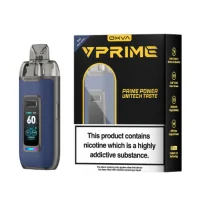 VPrime Pod Kit - OXVA - 5ml 2600mAh - 60W DTL RDLOxva's Vprime Pod Vaping System bietet den ersten automatisch ziehenden DTL-Pod mit einer maximalen Leistung von bis zu 60 W aus einem riesigen 2600 mAh eingebauten Akku, der Vielseitigkeit beim Dampfen bietet. Zu den weiteren Merkmalen gehören ein lebendiges 0,96-Zoll-Farbdisplay, anpassbare Themen, ein ergonomisches Design und eine seitliche Luftstromsteuerung.Wenn Sie das Gerät direkt aus der Verpackung verwenden, stellen Sie sicher, dass Sie DTL verdampfen, da das Gerät mit einer leistungsstarken DTL 0,2 Ω Pod-Patrone vorinstalliert ist, die einen fantastischen Geschmack bietet. Mit Vprime Ersatz-Pod-Patronen können Sie aus verschiedenen Verdampfungsstilen wählen, von DTL über RDL bis MTL.16230OXVA38,00&nbsp;CHFsmoke-shop.ch38,00&nbsp;CHF