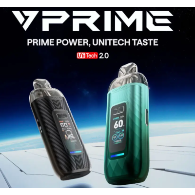 VPrime Pod Kit - OXVA - 5ml 2600mAh - 60W DTL RDLOxva's Vprime Pod Vaping System bietet den ersten automatisch ziehenden DTL-Pod mit einer maximalen Leistung von bis zu 60 W aus einem riesigen 2600 mAh eingebauten Akku, der Vielseitigkeit beim Dampfen bietet. Zu den weiteren Merkmalen gehören ein lebendiges 0,96-Zoll-Farbdisplay, anpassbare Themen, ein ergonomisches Design und eine seitliche Luftstromsteuerung.Wenn Sie das Gerät direkt aus der Verpackung verwenden, stellen Sie sicher, dass Sie DTL verdampfen, da das Gerät mit einer leistungsstarken DTL 0,2 Ω Pod-Patrone vorinstalliert ist, die einen fantastischen Geschmack bietet. Mit Vprime Ersatz-Pod-Patronen können Sie aus verschiedenen Verdampfungsstilen wählen, von DTL über RDL bis MTL.16230OXVA38,00 CHFsmoke-shop.ch38,00 CHF