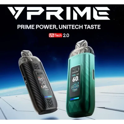 VPrime Pod Kit - OXVA - 5ml 2600mAh - 60W DTL RDLOxva's Vprime Pod Vaping System bietet den ersten automatisch ziehenden DTL-Pod mit einer maximalen Leistung von bis zu 60 W aus einem riesigen 2600 mAh eingebauten Akku, der Vielseitigkeit beim Dampfen bietet. Zu den weiteren Merkmalen gehören ein lebendiges 0,96-Zoll-Farbdisplay, anpassbare Themen, ein ergonomisches Design und eine seitliche Luftstromsteuerung.Wenn Sie das Gerät direkt aus der Verpackung verwenden, stellen Sie sicher, dass Sie DTL verdampfen, da das Gerät mit einer leistungsstarken DTL 0,2 Ω Pod-Patrone vorinstalliert ist, die einen fantastischen Geschmack bietet. Mit Vprime Ersatz-Pod-Patronen können Sie aus verschiedenen Verdampfungsstilen wählen, von DTL über RDL bis MTL.16230OXVA38,00&nbsp;CHFsmoke-shop.ch38,00&nbsp;CHF