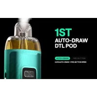 VPrime Pod Kit - OXVA - 5ml 2600mAh - 60W DTL RDLOxva's Vprime Pod Vaping System bietet den ersten automatisch ziehenden DTL-Pod mit einer maximalen Leistung von bis zu 60 W aus einem riesigen 2600 mAh eingebauten Akku, der Vielseitigkeit beim Dampfen bietet. Zu den weiteren Merkmalen gehören ein lebendiges 0,96-Zoll-Farbdisplay, anpassbare Themen, ein ergonomisches Design und eine seitliche Luftstromsteuerung.Wenn Sie das Gerät direkt aus der Verpackung verwenden, stellen Sie sicher, dass Sie DTL verdampfen, da das Gerät mit einer leistungsstarken DTL 0,2 Ω Pod-Patrone vorinstalliert ist, die einen fantastischen Geschmack bietet. Mit Vprime Ersatz-Pod-Patronen können Sie aus verschiedenen Verdampfungsstilen wählen, von DTL über RDL bis MTL.16230OXVA38,00 CHFsmoke-shop.ch38,00 CHF