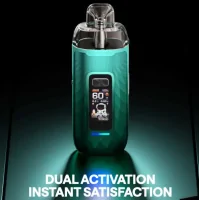 VPrime Pod Kit - OXVA - 5ml 2600mAh - 60W DTL RDLOxva's Vprime Pod Vaping System bietet den ersten automatisch ziehenden DTL-Pod mit einer maximalen Leistung von bis zu 60 W aus einem riesigen 2600 mAh eingebauten Akku, der Vielseitigkeit beim Dampfen bietet. Zu den weiteren Merkmalen gehören ein lebendiges 0,96-Zoll-Farbdisplay, anpassbare Themen, ein ergonomisches Design und eine seitliche Luftstromsteuerung.Wenn Sie das Gerät direkt aus der Verpackung verwenden, stellen Sie sicher, dass Sie DTL verdampfen, da das Gerät mit einer leistungsstarken DTL 0,2 Ω Pod-Patrone vorinstalliert ist, die einen fantastischen Geschmack bietet. Mit Vprime Ersatz-Pod-Patronen können Sie aus verschiedenen Verdampfungsstilen wählen, von DTL über RDL bis MTL.16230OXVA38,00 CHFsmoke-shop.ch38,00 CHF