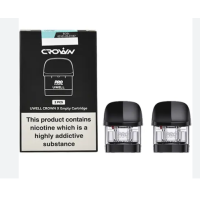 Uwell Crown X Pods 3ml Ersatzpods (2 Pods) ohne CoilsLieferumfang1x Crownx  Pods (2er Pack) ohne Verdampferköpfe (dazubestellbar)Die Pods für das Uwell Crown x Pod System Kit Der Uwell Crown X Ersatz-Pod (2 PACK) hat ein Fassungsvermögen von 3,3ml und ein einfaches Top-Füllsystem. Es ist kompatibel mit Uwell Crown X Pod Kit Produkt EigenschaftenKompatibel mit Uwell Crown X Pod Kit3.3mL E-Liquid Kapazität0.3Ω / 0.6Ω Widerstand seperat erhältlichPaketinhalt2 × Uwell Crown X Ersatz-Pods16232Uwell 8,50 CHFsmoke-shop.ch8,50 CHF