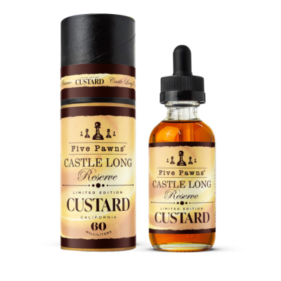 Five Pawns - Castle Long Reserve - Custard 5Oml Omg ShortfillFive Pawns - Castle Long Reserve - Custard 5Oml Omg ShortfillGönnen Sie sich die reiche, samtige Dekadenz der Castle Long Reserve Custard Edition von Five Pawns. Diese luxuriöse Mischung hebt das zeitlose Castle Long-Profil mit einer cremigen Verschmelzung von Vanillepudding und Graham hervor und verleiht jedem Inhalieren eine warme, dessertinspirierte Dimension. Perfekt ausbalanciert mit sanftem Bourbon, gerösteter Kokosnuss und gerösteten Mandelnoten, bietet diese Edition ein anspruchsvolles und beruhigendes Dampferlebnis.Egal, ob Sie ein Castle Long-Fan oder ein Neuling sind, diese Custard Edition bietet eine frische, genussvolle Variante eines geliebten Klassikers. Gönnen Sie sich die ultimative Verschmelzung von cremigen, nussigen und süßen Aromen.Übersetzt mit DeepL.com (kostenlose Version)50PG/50VG-MischungHersteller Five PawnsSortiment OriginalLand USAGeschmack : Gourmet, VanillePG/VG-Verhältnis 50/50 BlendVerpackung 50ml GlasflascheFüllmenge: 50ml16245Five Pawns Signature vapor Liquids California29,90 CHFsmoke-shop.ch29,90 CHF