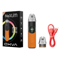 OXVA - NeXlim - Pod E-Zigaretten Set - 1500 mAh - USB CMit dem NeXLIM Pod Kit läutet OXVA eine neue Ära der eigenen Firmengeschichte ein. Durch die sehr beliebte Pod Kit Reihe "Xlim" ist der Hersteller OXVA nicht mehr wegzudenken aus der Branche. Auf der Erfolgswelle hat sich OXVA dennoch nicht ausgeruht und kann nun den Start der NeX(t)lim Generation" verkünden.&nbsp;Die beliebte Xlim&nbsp;Pod&nbsp;Reihe von OXVA kriegt eine neue Variante - das NeXlim&nbsp;Pod&nbsp;Kit ist bei Akkulaufzeit, Tankvolumen und bei der&nbsp;Leistung&nbsp;jeweils eine Nummer größer als seine Geschwister.Doppelt gemesht hält besserDie Pods der Xlim Reihe sind für geschmackvollen Dampf bekannt. Für die neuen NeXlim Pods hat OXVA nicht nur die Füllmenge auf sage und schreibe 4 erhöht. Auch der Aufbau der&nbsp;Coils&nbsp;hat ein Makeover bekommen. OXVAs neue Unitech 2.0&nbsp;Coils&nbsp;mit Dual&nbsp;Mesh&nbsp;Technology versprechen einen extra Boost für die Geschmacksqualität, und auch die Lebensdauer soll sich nochmal verbessert haben.&nbsp;Next in VapeVorinstalliert ist ein 0,6&nbsp;Ohm&nbsp;Pod&nbsp;für restriktive Lungenzüge. Der ebenfalls beiliegende 0,8&nbsp;Ohm&nbsp;Coil&nbsp;ist auf offenes&nbsp;MTL&nbsp;ausgelegt. Wer richtig straffes&nbsp;MTL&nbsp;bevorzugt, kann optional auf die separat erhältlichen 1,2&nbsp;Ohm&nbsp;Pods zugreifen. Die Aktivierung erfolgt über die komfortable Zug-Automatik. Ein seitlicher&nbsp;Airflow-Regler erlaubt die Feineinstellung des Zugverhaltens.Style und SubstanzMit einer Akkukapazität von 1500&nbsp;mAh&nbsp;liegt das NeXlim&nbsp;Pod&nbsp;Kit ganz weit vorne im Durchhaltewettbewerb für handliche&nbsp;Podkits. Bei der&nbsp;Leistung&nbsp;kann das Gerät mit bis zu 40&nbsp;Watt&nbsp;aufwarten. Angesichts dieser Potenz kommt das Kit überraschend handlich daher - mit einem gut in der Hand liegenden Gehäuse und einem runden 0,85 Zoll TFT Display. Dieser kleine Farbmonitor zeigt alle relevanten Informationen an - von&nbsp;Leistung&nbsp;über Akkustand bis hin zu einem manuell rücksetzbaren Puff Counter - begleitet von kleinen Animationen, die aus verschiedenen Display-Themes ausgewählt werden können.Volle Funktion für neue Xlim-ZügeMit dem kleinen seitlichen Multifunktionsbutton können sämtliche Einstellungen vorgenommen werden. Dazu gehört das Einstellen der&nbsp;Leistung&nbsp;und der Wechsel zwischen verschiedenen Dampfmodi. Im Smart&nbsp;VW&nbsp;Mode kann die&nbsp;Leistung&nbsp;passend zum eingesetzten&nbsp;Pod&nbsp;frei gewählt werden. Alternativ gibt es einen stromsparenden Eco Mode und den Boost Modus, der Dampfmenge und Geschmack auf das absolute Maximum pusht. Aufgeladen wird das Kit wie gewohnt über einen integrierten USB-C Port.Bist du bereit für das NeXlim Level?16250OXVA32,00&nbsp;CHFsmoke-shop.ch32,00&nbsp;CHF