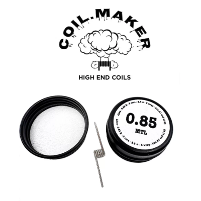 SQuape A[rise] Coils by Coil Maker MTL Alien Coil 0.85ohm (1Stk.)Eine Kooperation zwischen Coil Maker und StattQualm. Wir bieten euch zwei verschiedene Coils von Coil Maker (MTL oder DL) für den SQuape A[rise] an. Diese sind unsere direkte Empfehlungen. Die Coils wurden von Coil Maker speziell für den SQuape A[rise] hergestellt, passen aber natürlich auch in diverse andere Verdampfer.16264Vapethink / Steamshark8,50 CHFsmoke-shop.ch8,50 CHF