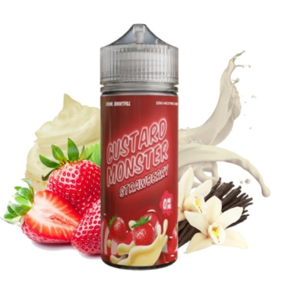 Strawberry Custard - 0mg 100ml - Custard Monster by Monster Vape Labs - ShortfillStrawberry Custard - 0mg 100ml - Custard Monster by Monster Vape Labs - ShortfillEine cremige und schmackhafte Englische Creme und Erdbeeren, die noch mehr Genuss hinzufügen.Fruit Monster ist eine 75% VG 25% PG e-LiquidDieses Produkt ist eine 100ml Shortfill, d.h. es sind 100ml E-Liquid in einer 120ml Flasche. Der leere Raum ist für 2 zusätzliche Nikotinshots vorgesehen, da das Produkt selbst kein Nikotin enthält. Manufacturer Monster Vape LabsRange Jam MonsterCountry USAFlavor Vanille , ErdbeerePG/VG ratio 25/75Packaging 120ml PE bottle with childproof lockCapacity 100mlNicotine rate 0mg16297Monster Vape Laps24,90 CHFsmoke-shop.ch24,90 CHF