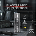 Mod Blaster Gun Edition - BD Vape - 18650 LED RGB - 26 mm - Gunmetal