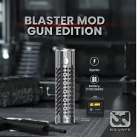 Mod Blaster - BD Vape - 21700/18650 LED RGB - 26 mm - vers. FarbenDer Blaster Mod Gun Edition by BD Vape, ein elektronischer Röhrenmod, der für das „Cloud Chasing“ bewaffnet ist.Funktioniert mit einem&nbsp; 21700 oder 18650 (nicht enthalten).Bypass-Funktion: Der Mod Blaster wird immer die maximal verfügbare Leistung senden, abhängig von der verbleibenden Akkulaufzeit.Die Leistung eines mechatronischen Mods, die Sicherheit eines elektronischen Mods, ein mechatronischer Mod!RGB-LED-System, das die verbleibende Akkulaufzeit anzeigt.Design aus rostfreiem Stahl verleiht dem Gerät eine hohe Robustheit.Keine Notwendigkeit, die Leistung einzustellen oder zu regulieren, dank eines Mosfets.Vorbildliche Griffigkeit und Verarbeitung mit rutschfestem Design.Verdampfer mit einem maximalen Durchmesser von 26 mm werden mit dem Blaster flushen.Batterie:&nbsp; 18650 oder 21700 nicht im Lieferumfang enthalten !16302BD Vape79,90&nbsp;CHFsmoke-shop.ch79,90&nbsp;CHF