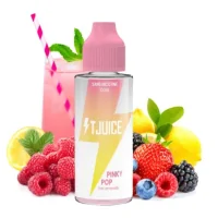 100 ml - Pinky Pop - Pink Lemonade von T-Juice GB (Shortfill Liquid)