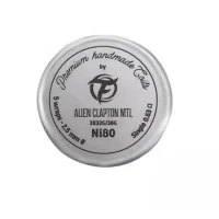 Alien Clapton MTL Ni80 0.63 Ohm Handmade Series (2 Stück) - FumytechAlien Clapton MTL Ni80 0.63 Ohm Handmade Series (2 Stück) - FumytechVollständig handgefertigte Premium-Coils aus Full Ni80.3x32G/38G.5 Umdrehungen auf einer 2,5mm Ø Achse.Wert von 0.63Ω in Single.Perfekt für Ihre Atomizer in MTL.16316Fumytech9,90 CHFsmoke-shop.ch9,90 CHF Alien Clapton MTL Ni80 0.63 Ohm Handmade Series (2 Stück) - FumytechAlien Clapton MTL Ni80 0.63 Ohm Handmade Series (2 Stück) - FumytechVollständig handgefertigte Premium-Coils aus Full Ni80.3x32G/38G.5 Umdrehungen auf einer 2,5mm Ø Achse.Wert von 0.63Ω in Single.Perfekt für Ihre Atomizer in MTL.16316Fumytech9,90 CHFsmoke-shop.ch9,90 CHF
