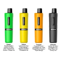 Avomi FLIQ 4 in 1 vorbefülltes Podset (ink 4x Pods 2ml 20mg) - USB CAvomi FLIQ 4 in 1 vorbefülltes Podset (ink 4x Pods 2ml 20mg) - USB CErleben Sie das klassische Geschmäcker wie Sie es noch nie zuvor probiert haben, mit dem Avomi Fliq 4-in-1 Prefilled Pod Device. Genießen Sie bis zu 2400 Züge aus vier 2ml-Pods in einem wiederaufladbaren Vape-Gerät mit einem 950mAh-Akku, schnellem USB-C-Laden, ergonomischer Soft-To-Touch-Beschichtung, sättigendem 20mg Nikotinsalz-E-Liquid und Mesh-Coil-Technologie für hervorragenden Geschmack.15910Solo Bar8,90 CHFsmoke-shop.ch8,90 CHF