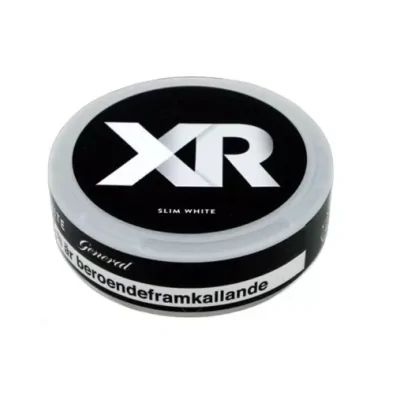 XR - XRANGE - General Slim Large White - 16g - SnusXRANGE - General Slim Large White - 16g - SnusHerstellerSwedish MatchHerkunftSchweden16335GN- Tobacco - Sweden - Snus3,90 CHFsmoke-shop.ch3,90 CHF