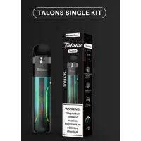 Talons Pod Kit - 700 mAh - HorizonTech - USB CTalons Pod Kit - 700 mAh - HorizonTech - USB CDas Horizon Tech Talons Pod Kit ist der Inbegriff von Eleganz und Effizienz im Bereich des Pod Vapings. Dieses schlanke, benutzerfreundliche Gerät wurde für Vaper entwickelt, die Einfachheit suchen, ohne Kompromisse bei der Leistung einzugehen. Mit seiner kompakten Bauweise und einem leistungsstarken 700mAh eingebauten Akku ist das Talons Kit Ihr idealer Begleiter für ganztägige Vaping-Abenteuer.Ausgestattet mit einem USB-Typ-C/1A-Ladeanschluss sorgt das Gerät für ein schnelles Aufladen, sodass Sie jederzeit bereit zum Dampfen sind. Die intuitiven Lichteffekte mit Farbverlauf sorgen nicht nur für einen Hauch von Stil, sondern zeigen auch bequem verschiedene Akkustände an, sodass Sie immer den Überblick behalten. Die Vielseitigkeit des Kits zeigt sich darin, dass es sowohl für Mouth-To-Lung (MTL) als auch für Restricted-Direct-To-Lung (RDTL) geeignet ist und so die unterschiedlichsten Vorlieben bedient.Die präzise Airflow-Einstellung ermöglicht es Ihnen, Ihr Dampferlebnis für einen optimalen Zug fein abzustimmen, egal ob Sie einen engen Zug oder einen lockeren, luftigeren Zug bevorzugen. Der Talons Pod wird mit verbesserten Mesh-Coils geliefert, die in den Widerständen 0,6ohm, 0,8ohm und 1,0ohm erhältlich sind und einen geschmackvollen Dampf mit hervorragender Wolkenbildung gewährleisten. Das Top-Filling-Design der 2ml-Pod-Patronen macht das Nachfüllen zu einem Kinderspiel und minimiert Verschütten und Wartung.Die einzigartige Automatic Pressure Exhaust Filling-Funktion verwendet einen Federmechanismus an der Füllöffnung, um Leckagen weiter zu reduzieren. Das HorizonTech Talons Pod Kit ist mehr als nur ein Vaping-Kit; es ist ein Gerät, das Stil und Funktionalität ausstrahlt, ideal für alle, die Wert auf ein anspruchsvolles Vaping legen.16380HorizonTech14,90 CHFsmoke-shop.ch14,90 CHF