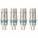 4x ASPIRE Nautilus 2S - 0.4 OHM Verdampferköpfe (offene Packung 4 Coils)
