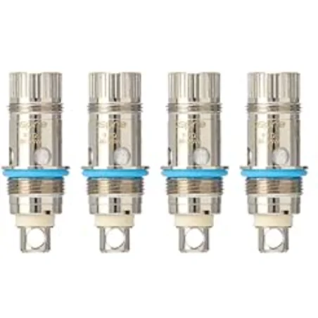 4x ASPIRE Nautilus 2S - 0.4 OHM Verdampferköpfe (offene Packung 4 Coils)