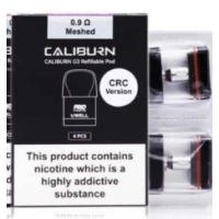 2x Caliburn G3 Pods - Topfill CRC - geöffnete Packung2x Caliburn G3 Pods - Topfill CRC - geöffnete PackungPod Kapazität: 2.5mL ( CRC Topfill )- Spulen-Widerstände: 0.6ohm / 0.9ohm- Spulen-Installation: Integrierte Spule ( Magnetisch )- Kommt in einer Packung von 2 Pods - Keine OriginalverpackungDie Uwell Caliburn G3 Ersatzpods bieten Platz für bis zu 2,5 ml Liquid und werden bequem per Sidefilling befüllt. Die integrierten Coils mit Mesh-Wicklung sind mit einem Widerstand von 0,6 Ohm (RDL) oder 0,9 Ohm (MTL) erhältlich.Durch einfaches Zusammenstecken wird der Pod magnetisch mit dem Akku verbunden.Topfill CRC16385Uwell 4,90 CHFsmoke-shop.ch4,90 CHF