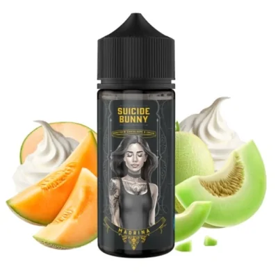 Suicide Bunny - Madrina - 0mg 100ml ShortfillMadrina&nbsp; by Suicide BunnyGeschmack:&nbsp;Madrina von Suicide Bunny zeichnet sich durch eine reichhaltige und cremige Basis aus, die durch den leichten Geschmack von frischer Melone ergänzt wird.Suicide Bunny wird als 100ml Vape-Saft geliefert und enthält kein Nikotin. Es gibt Platz für Nikotin, wenn Sie es wünschen.70% / 30% | VG / PG15570Suicide Bunny Liquids19,90&nbsp;CHFsmoke-shop.ch19,90&nbsp;CHF
