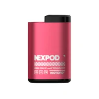 Wotofo nexPod Batterie (ohne Kartusche) 650 mAh Wiederaufladbar USB-CDer Akku des nexPod ist aus einer Aluminiumlegierung gefertigt. Die Oberfläche des nexPod ist aus eloxiertem Aluminium gefertigt, was kleine Kratzer auf der Oberfläche verhindert. Da die Oberfläche von nexPod aus eloxiertem Aluminium besteht, müssen Sie sich keine Sorgen machen, dass die Farbe abblättert. Die Batteriekapazität beträgt 650 mAh, und die hochwertige Batterie des nexPod kann mehr als 500 Mal aufgeladen werden.Du liebst nexPod, möchtest ihn aber bunter haben? Wir haben 4 optionale Farben für Sie zur Auswahl: schwarz, silber, blau und rosarot. Suchen Sie sich eine Farbe aus und passen Sie sie noch heute zu Ihrem Outfit und Ihrer Stimmung.Der hochgelobte nexChip von Wotofo wird in der Batterie des nexPod verwendet. Er bietet Schutz vor Kurzschluss, Überladung, Überentladung, Überspannungsschutz und so weiter.14546Wotofo 6,90&nbsp;CHFsmoke-shop.ch6,90&nbsp;CHF