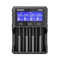 4- Fach Ladegerät Intelligent VX4 - XTARLieferumfang: 1 x 4- Fach Ladegerät Intelligent VX4 - XTAR&nbsp;Intelligentes Ladegerät mit 4 VX4-Steckplätzen von XTAR.Stromeingang: PD2.0 (12V 1.67A), QC3.0 (9V 2A)/5V 2A.Kompatible Akkus: 1.2V Ni-MH, 3.2V LiFePO4, 1.5V Li-Ion, 3.6/3.7V Li-Ion.Akzeptierte Batteriegröße: 10-32mmØ/L: 34-80mm.Ladestrom (pro Anzahl eingelegter Akkus): 3A x 1/2A x 2/1A x 4/0.5A x 4/0.25A x 4.Ladeabschaltspannung: 4.20 ± 0.05V.16426Xtar Charger46,00&nbsp;CHFsmoke-shop.ch46,00&nbsp;CHF