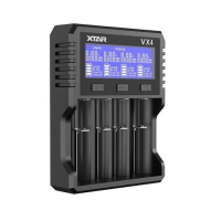 4- Fach Ladegerät Intelligent VX4 - XTARLieferumfang: 1 x 4- Fach Ladegerät Intelligent VX4 - XTAR Intelligentes Ladegerät mit 4 VX4-Steckplätzen von XTAR.Stromeingang: PD2.0 (12V 1.67A), QC3.0 (9V 2A)/5V 2A.Kompatible Akkus: 1.2V Ni-MH, 3.2V LiFePO4, 1.5V Li-Ion, 3.6/3.7V Li-Ion.Akzeptierte Batteriegröße: 10-32mmØ/L: 34-80mm.Ladestrom (pro Anzahl eingelegter Akkus): 3A x 1/2A x 2/1A x 4/0.5A x 4/0.25A x 4.Ladeabschaltspannung: 4.20 ± 0.05V.16426Xtar Charger44,90 CHFsmoke-shop.ch44,90 CHF