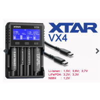 4- Fach Ladegerät Intelligent VX4 - XTARLieferumfang: 1 x 4- Fach Ladegerät Intelligent VX4 - XTAR Intelligentes Ladegerät mit 4 VX4-Steckplätzen von XTAR.Stromeingang: PD2.0 (12V 1.67A), QC3.0 (9V 2A)/5V 2A.Kompatible Akkus: 1.2V Ni-MH, 3.2V LiFePO4, 1.5V Li-Ion, 3.6/3.7V Li-Ion.Akzeptierte Batteriegröße: 10-32mmØ/L: 34-80mm.Ladestrom (pro Anzahl eingelegter Akkus): 3A x 1/2A x 2/1A x 4/0.5A x 4/0.25A x 4.Ladeabschaltspannung: 4.20 ± 0.05V.16426Xtar Charger44,90 CHFsmoke-shop.ch44,90 CHF